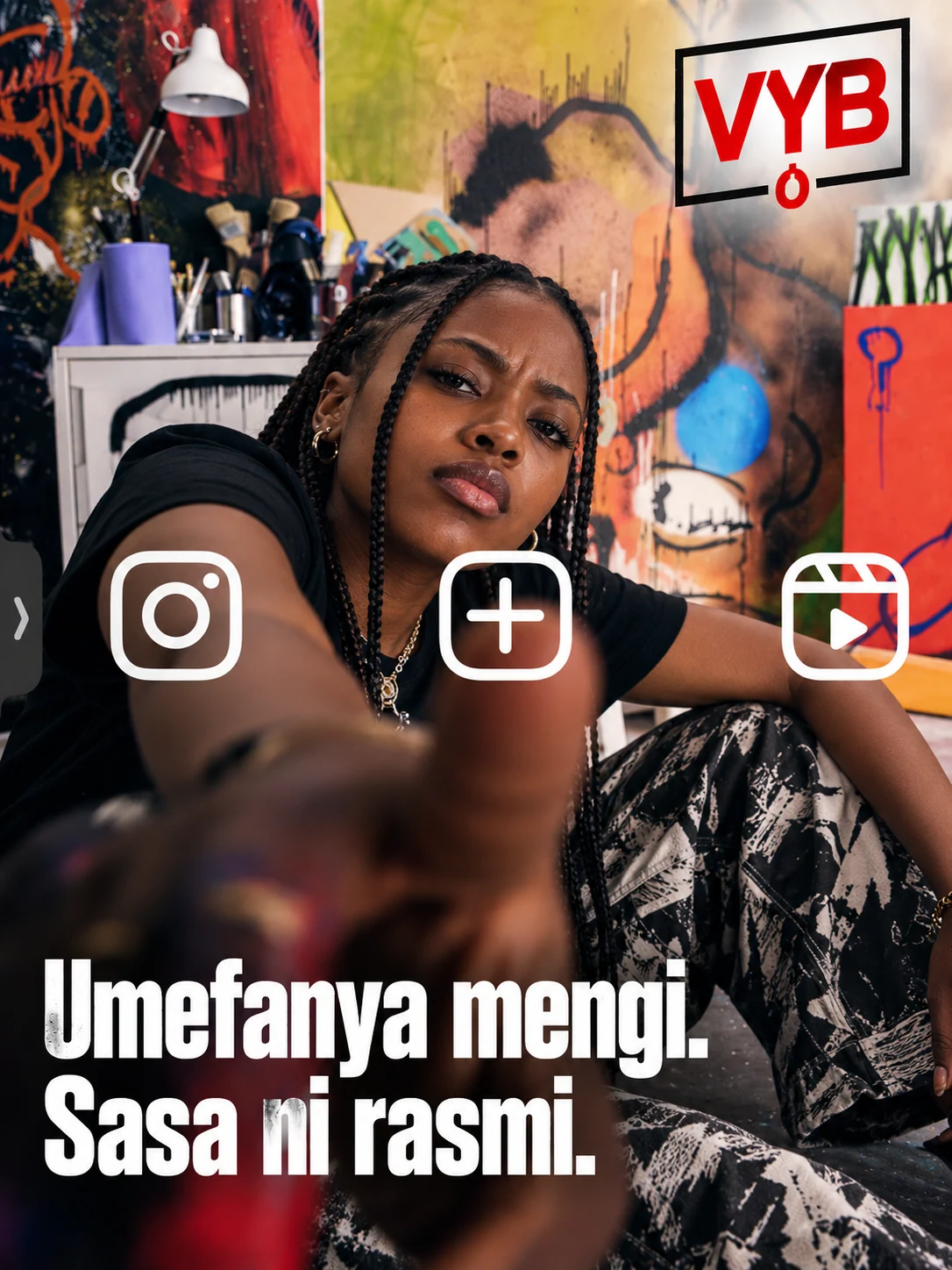 Umefanya mengi, studio