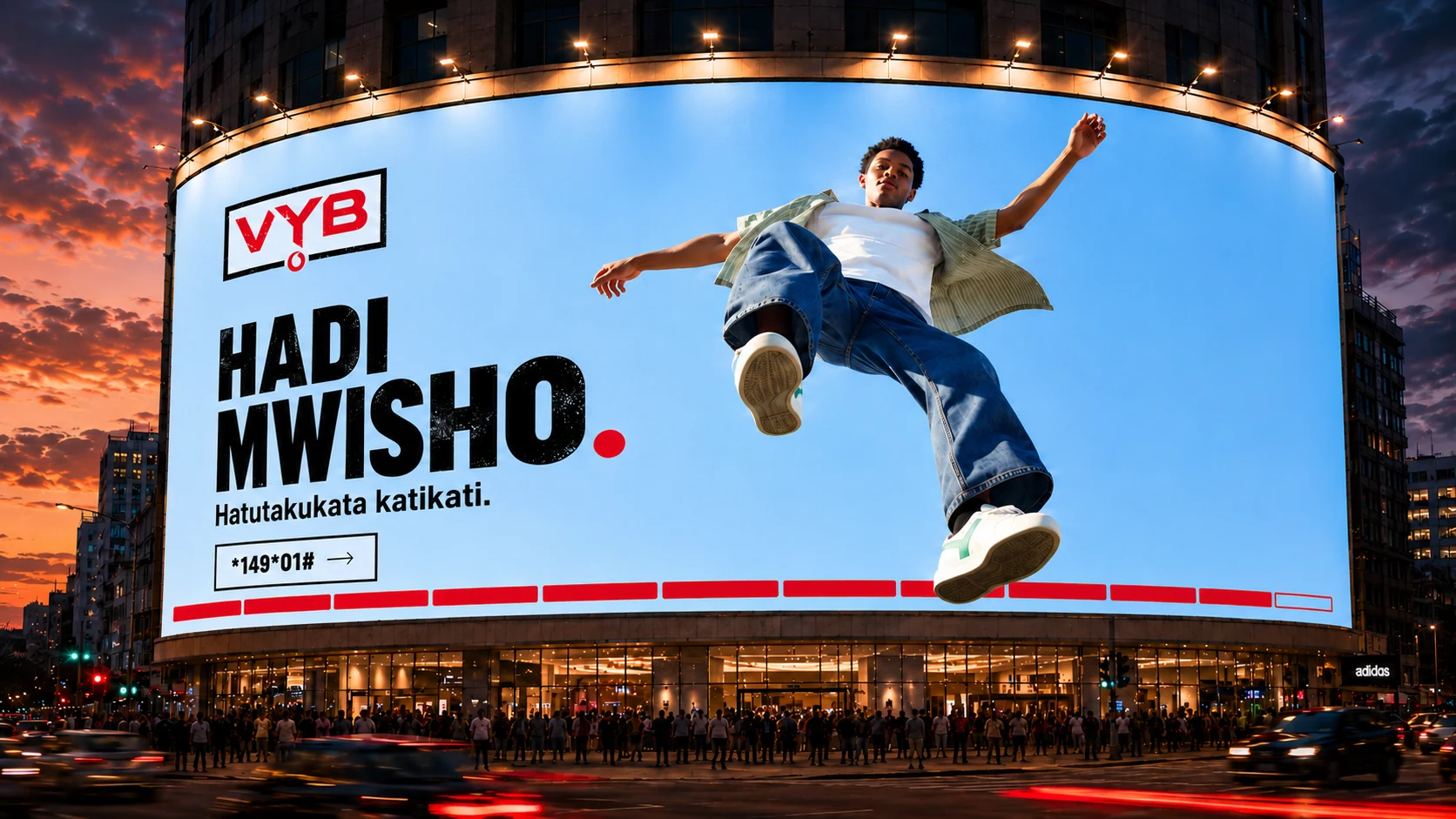 Hadi Mwisho · curved digital