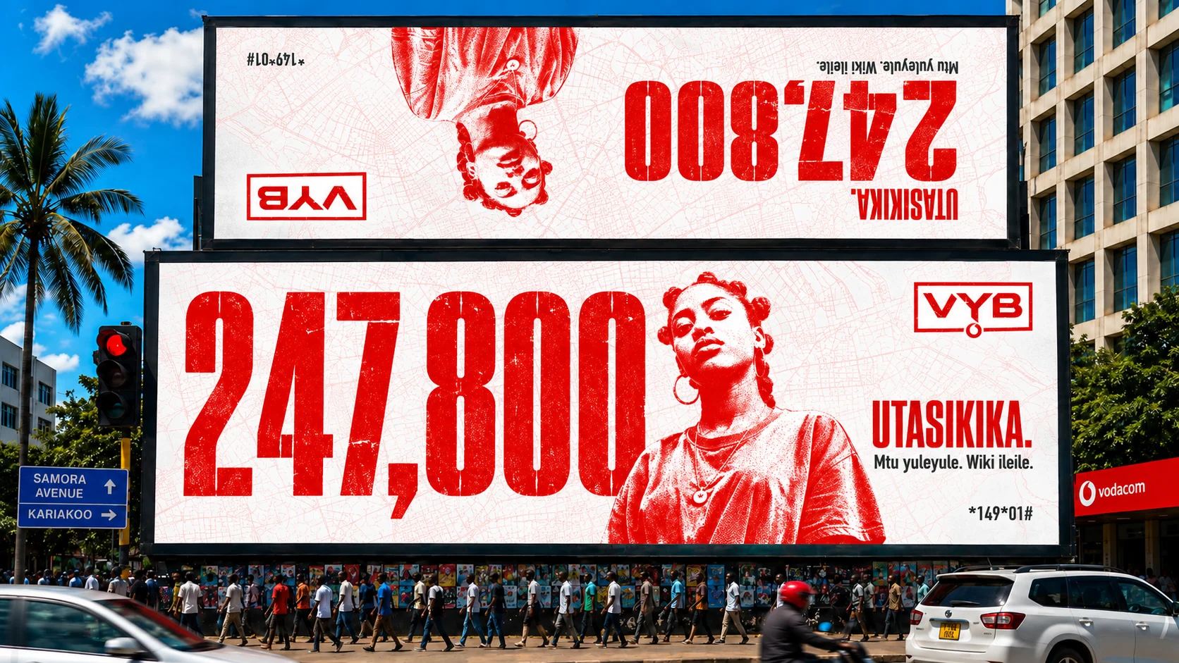 Utasikika · billboard